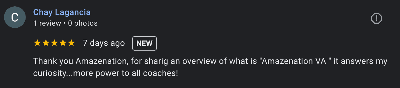 Review from Chay Lagancia