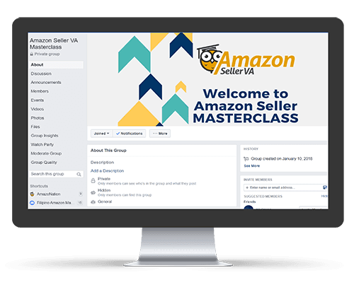 ASVA alumni private Facebook community for Filipino Seller VAs