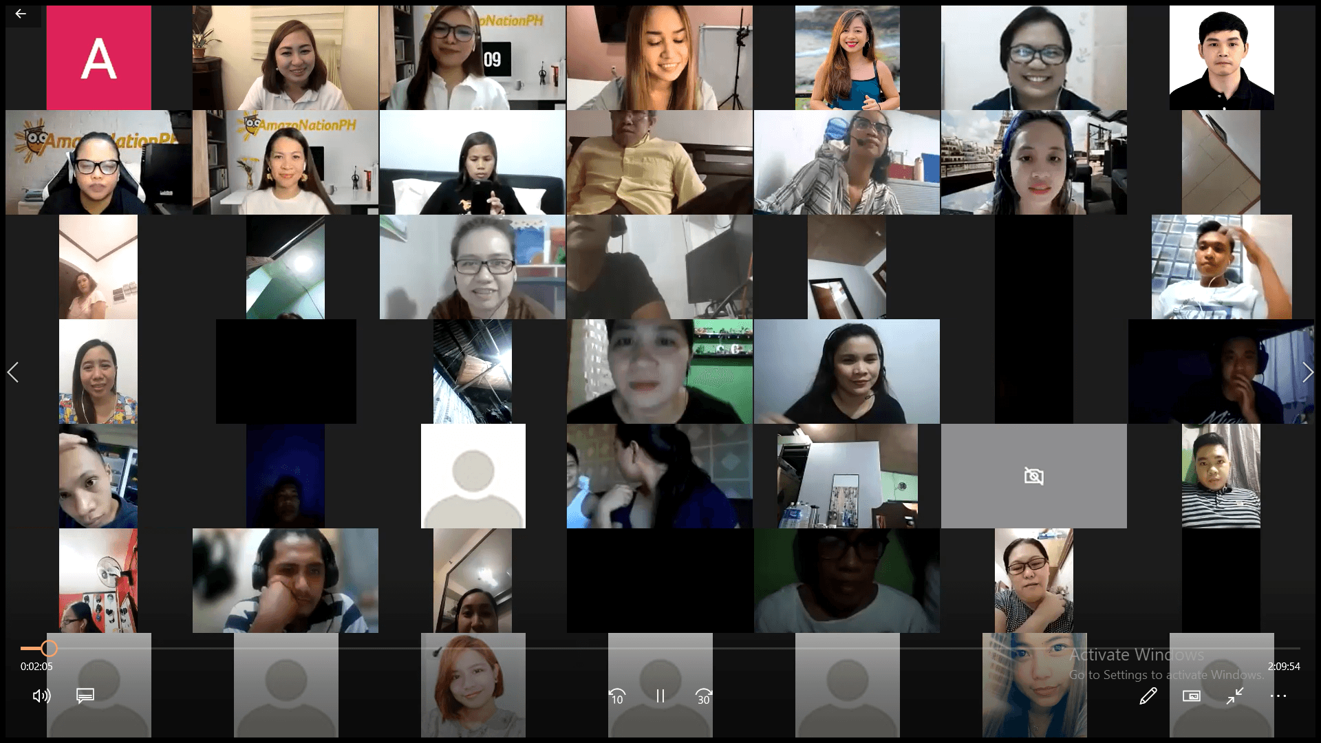 Live weekly webinar session with ASVA coaches and students on Zoom